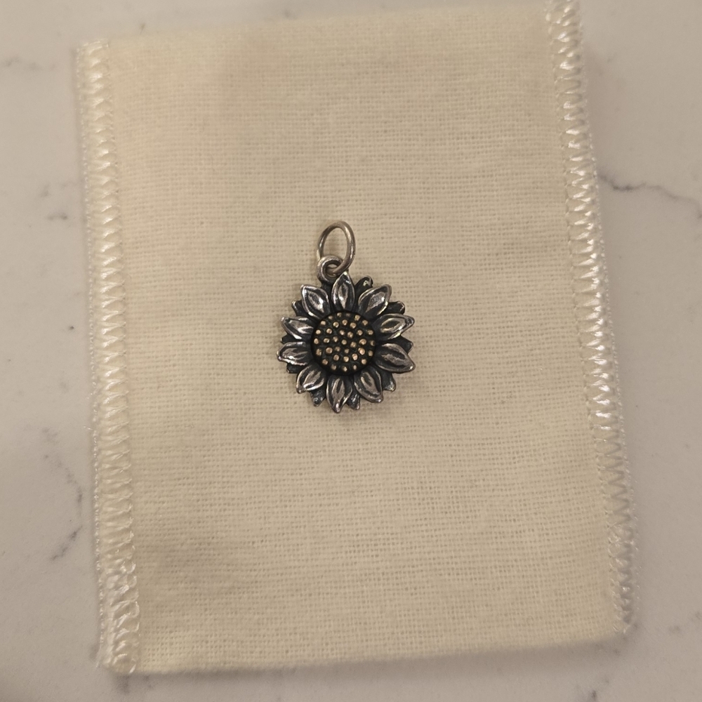 James Avery Sunflower Charm - Picture 2 of 3
